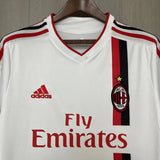 AC Milan 2011/12 Vintage Retro White Away Jersey