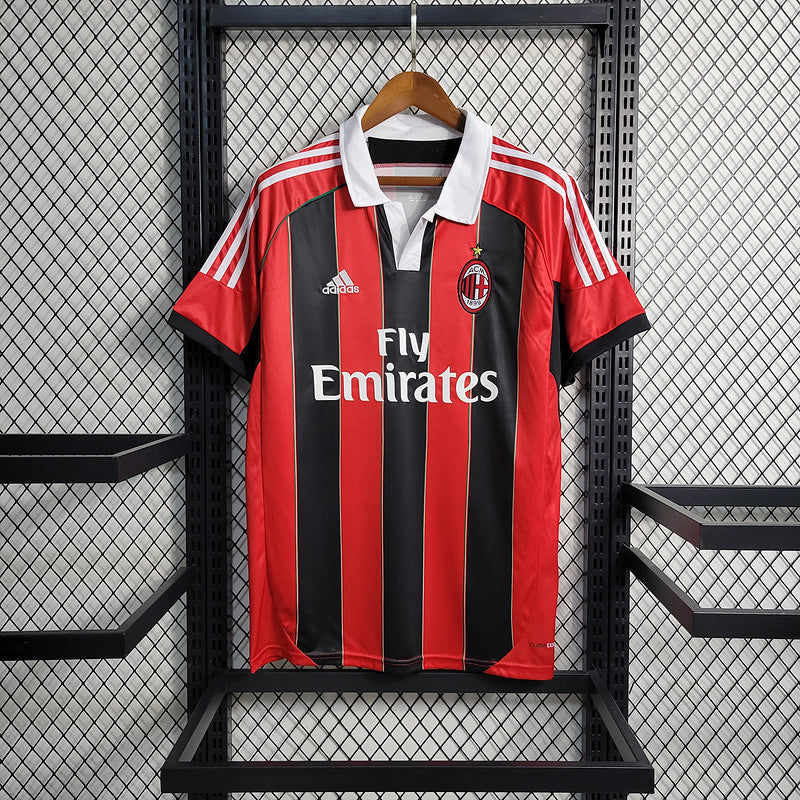 AC Milan 2012/13 Vintage Retro Red/Black Home Jersey