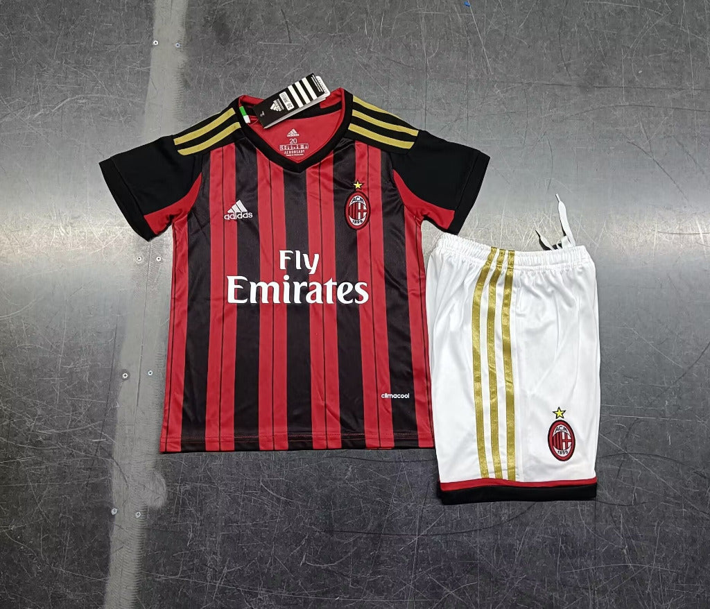 AC Milan 2013/14 Home Kids Jersey Set