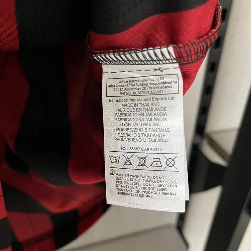 AC Milan 2013/14 Vintage Retro  Red/Black Home Jersey