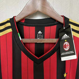 AC Milan 2013/14 Vintage Retro  Red/Black Home Jersey