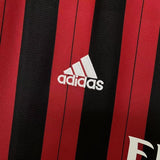 AC Milan 2013/14 Vintage Retro  Red/Black Home Jersey