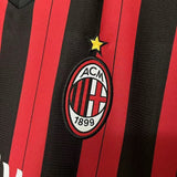 AC Milan 2013/14 Vintage Retro  Red/Black Home Jersey