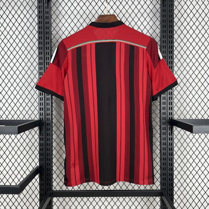 AC Milan 2014/15 Vintage Retro Red/Black Home Jersey