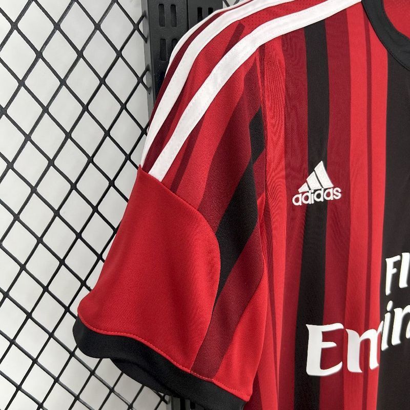 AC Milan 2014/15 Vintage Retro Red/Black Home Jersey