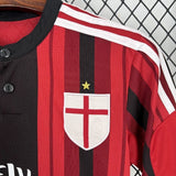 AC Milan 2014/15 Vintage Retro Red/Black Home Jersey