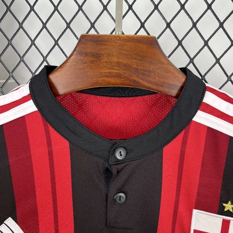 AC Milan 2014/15 Vintage Retro Red/Black Home Jersey