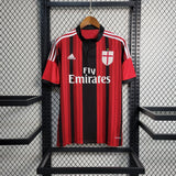 AC Milan 2014/15 Vintage Retro Red/Black Home Jersey