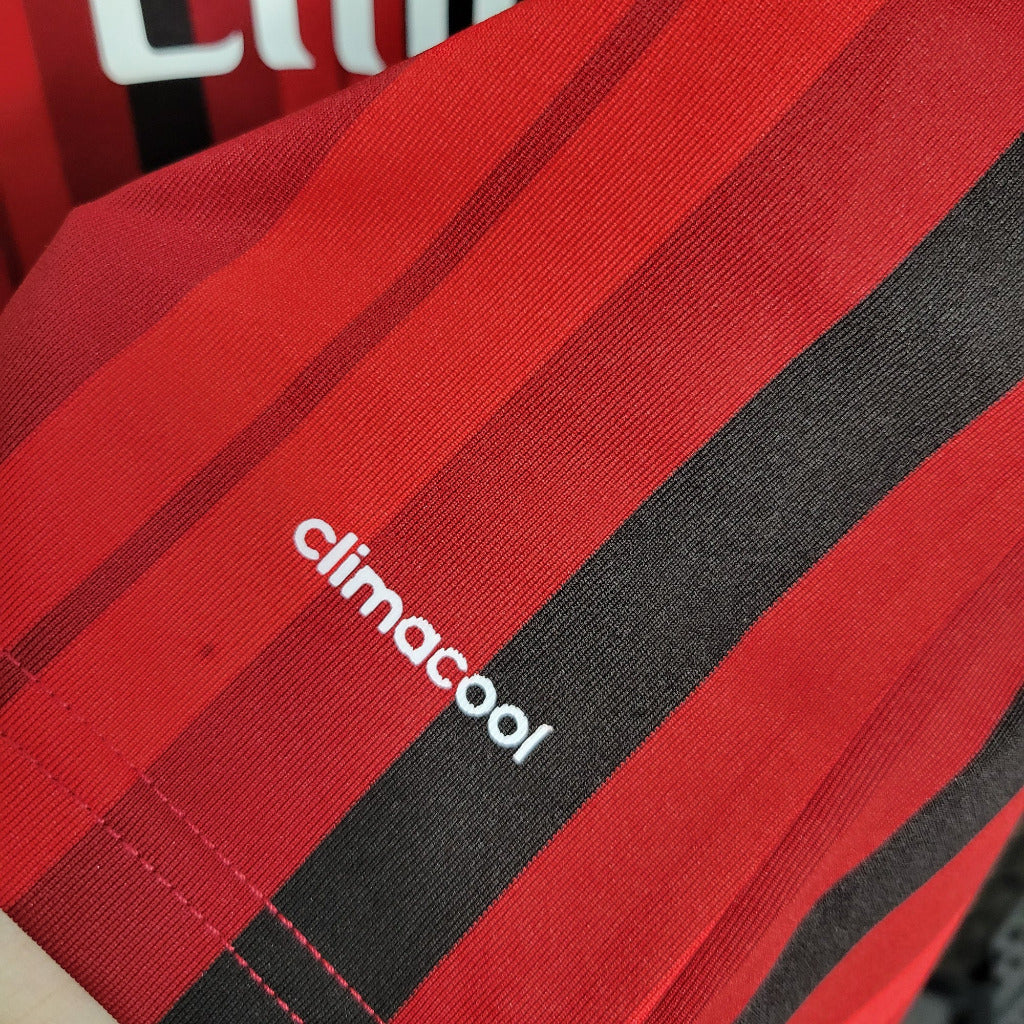 AC Milan 2014/15 Vintage Retro Red/Black Home Jersey