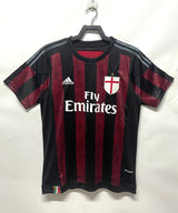 AC Milan 2015/16 Retro Red/Black Home Jersey