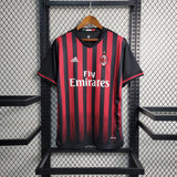 AC Milan 2016/17 Vintage Retro Red/Black Home Jersey