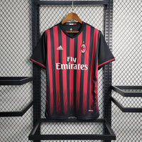 AC Milan 2016/17 Vintage Retro Red/Black Home Jersey