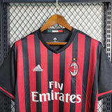 AC Milan 2016/17 Vintage Retro Red/Black Home Jersey