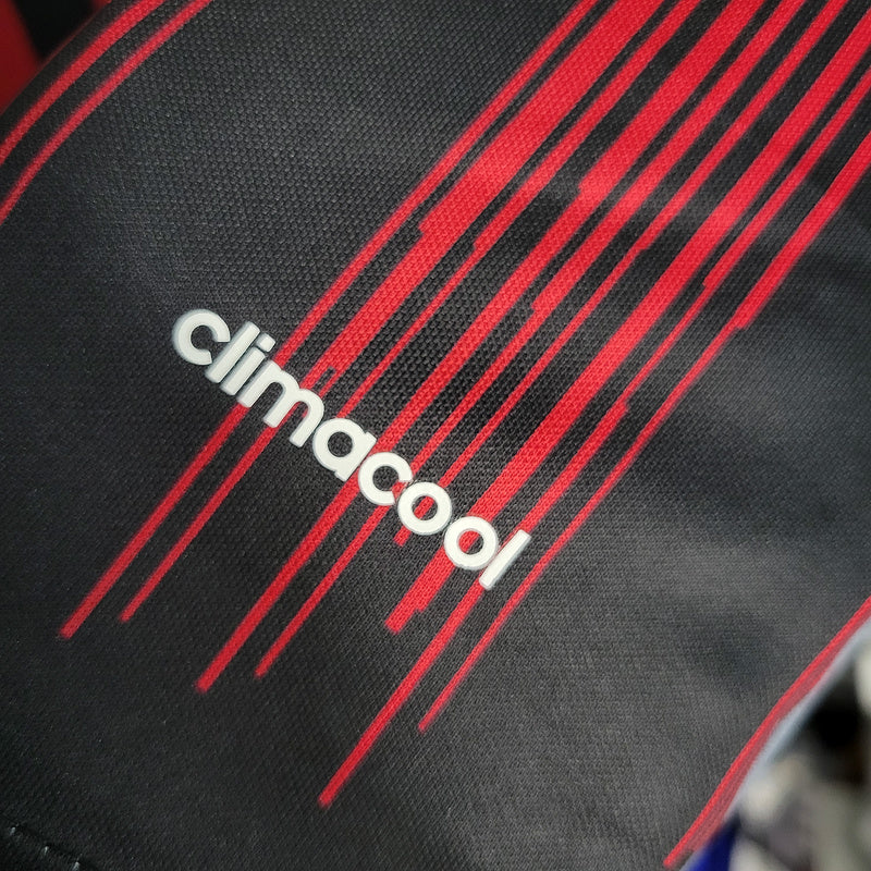 AC Milan 2016/17 Vintage Retro Red/Black Home Jersey