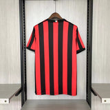 AC Milan 2017/18 Vintage Retro Red/Black Home Jersey