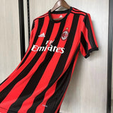 AC Milan 2017/18 Vintage Retro Red/Black Home Jersey