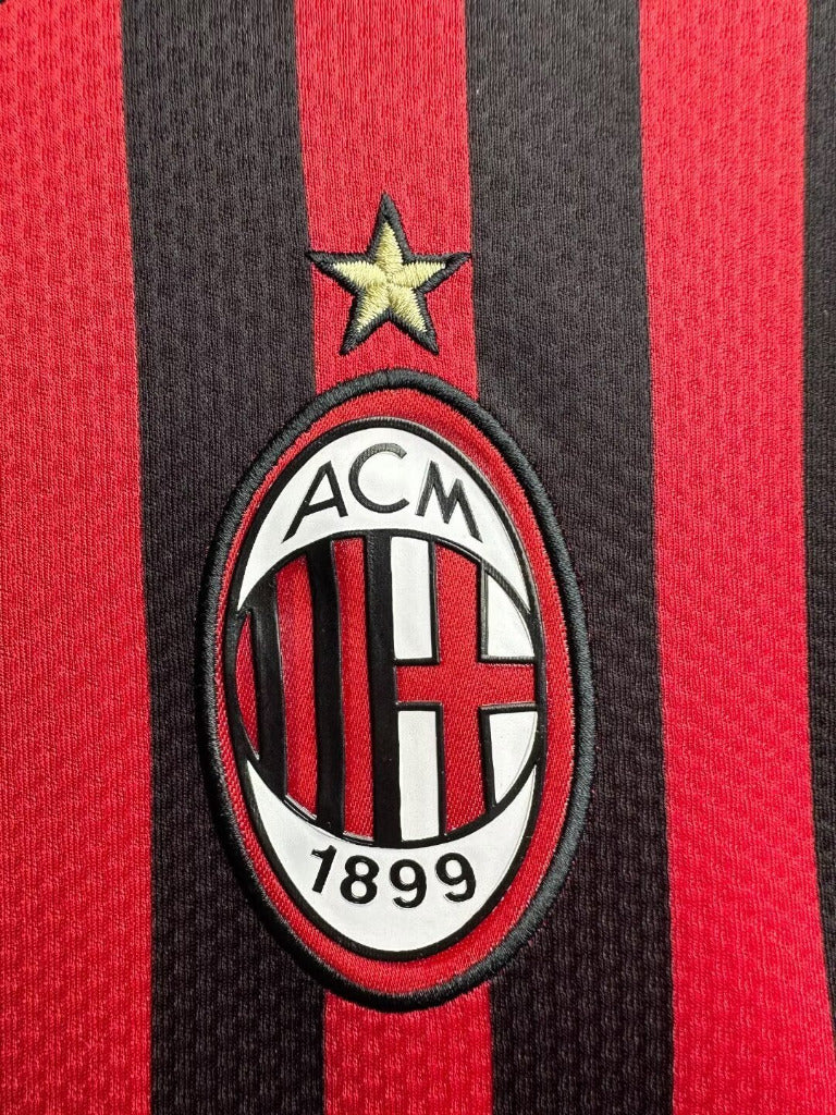 AC Milan 2019/20 Retro Red/Black Home Jersey