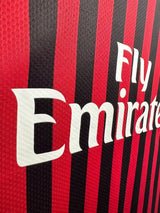 AC Milan 2019/20 Retro Red/Black Home Jersey