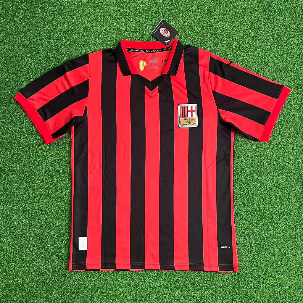 AC Milan 2025 125th Anniversary Red/Black Jersey