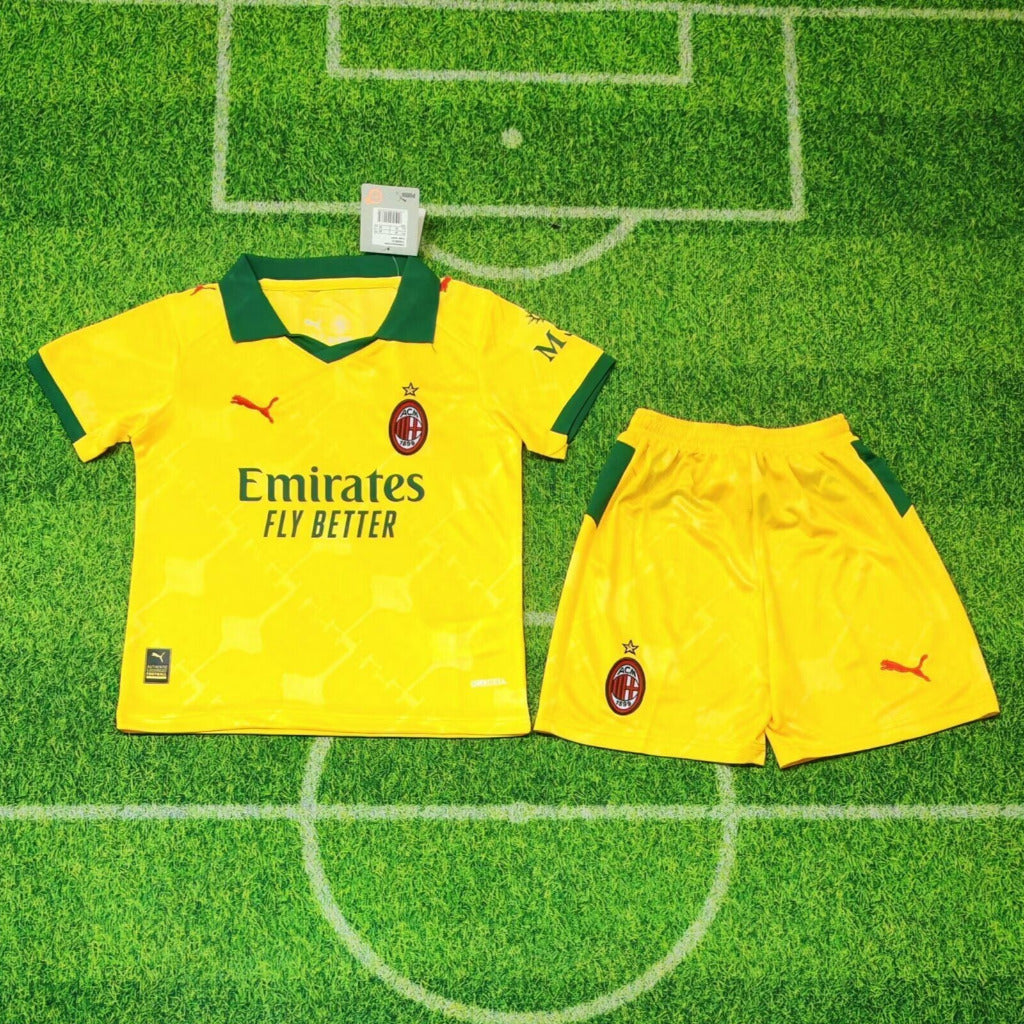 AC Milan 25/26 3rd Away Kids Jersey Set