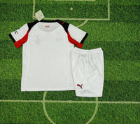 AC Milan 25/26 Away Kids White Jersey Set