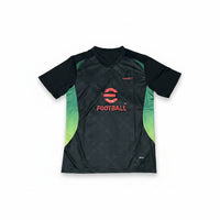 AC Milan 25/26 Black/Green Pre-Match Training Jersey