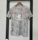 AC Milan 25/26 Gray Pre-Match Training Jersey