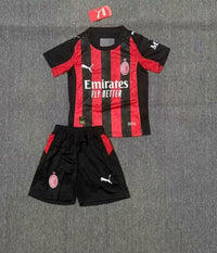 AC Milan 25/26 Home Kids Jersey Set