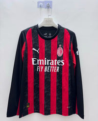 AC Milan 25/26 Red/Black Home Jersey