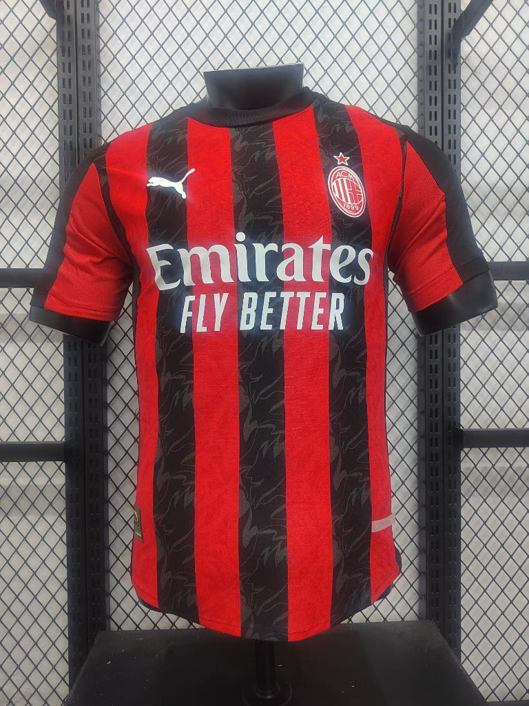 AC Milan 25/26 Red/Black Home Jersey