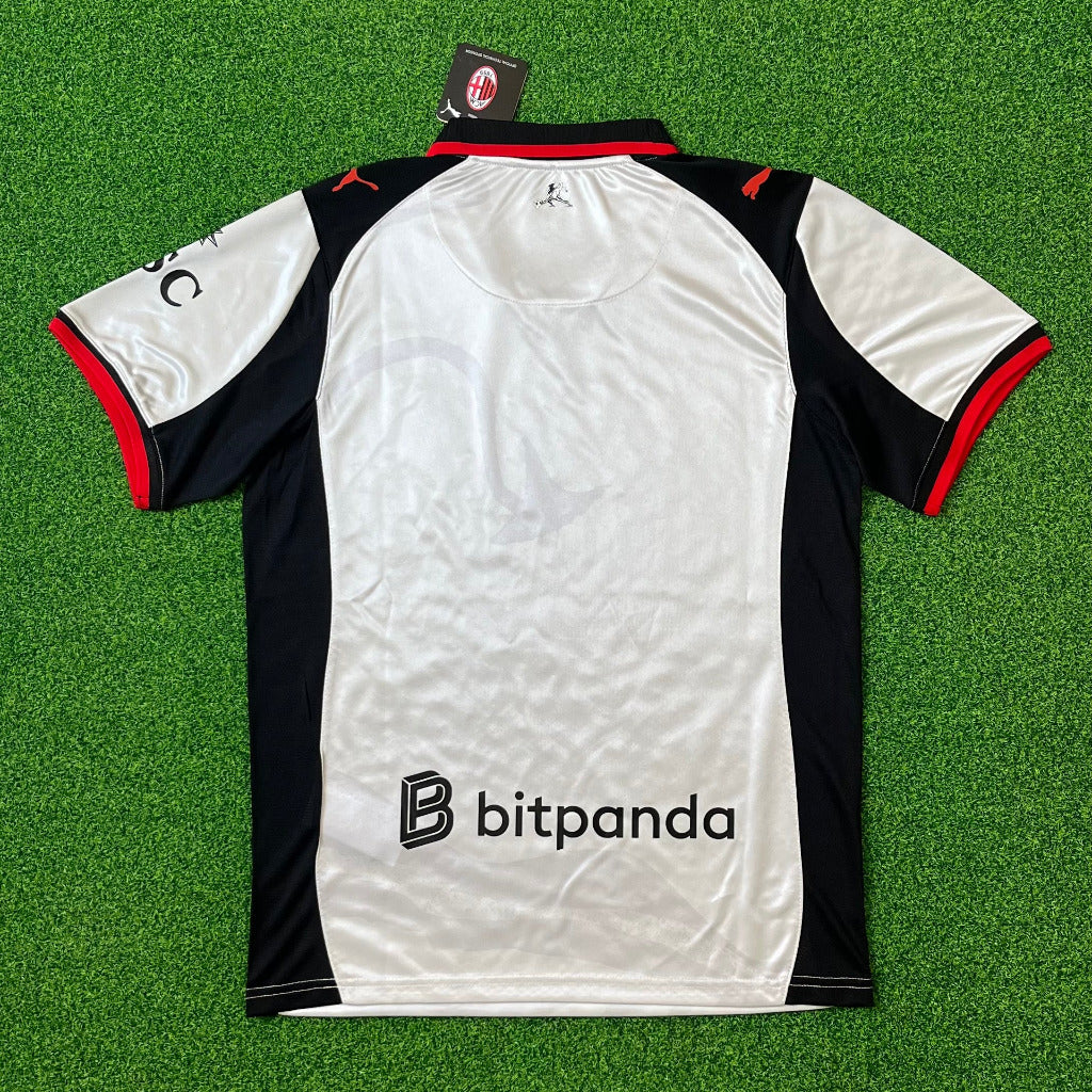 AC Milan 25/26 White/Black/Red Fourth Goalkeeper Jersey