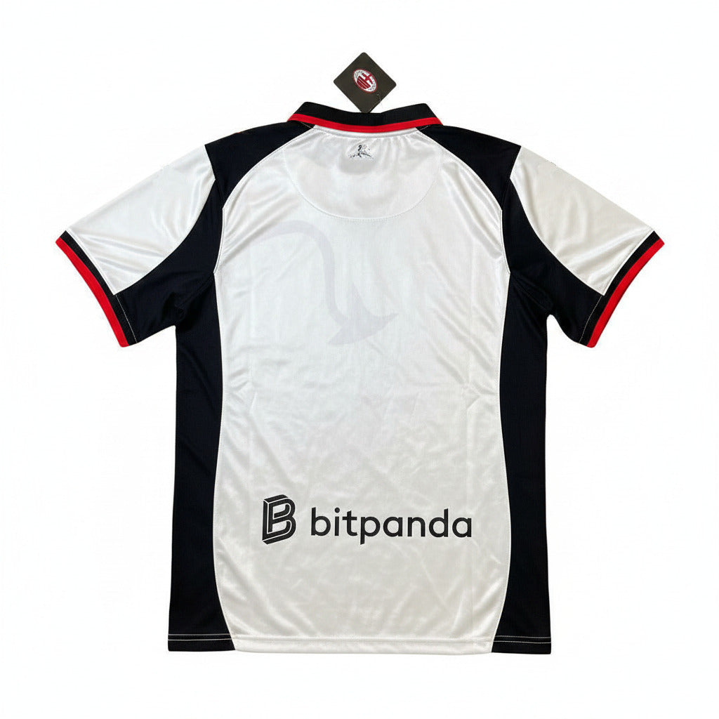 AC Milan 25/26 White/Black/Red Fourth Goalkeeper Jersey