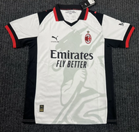 AC Milan 25/26 White/Black/Red Fourth Goalkeeper Jersey