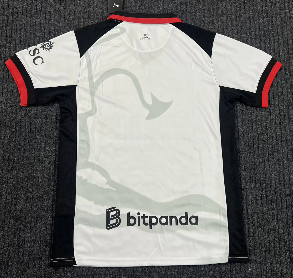 AC Milan 25/26 White/Black/Red Fourth Goalkeeper Jersey
