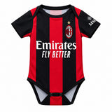 AC Milan 26/27 Dark Gray/Red Kids Jersey Set