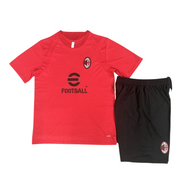 AC Milan 26/27 Dark Gray/Red Kids Jersey Set