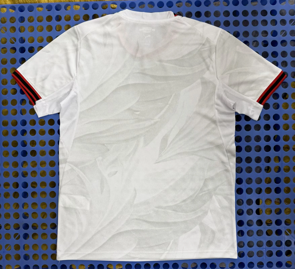 AC Milan 26/27 White/Red/Black Away No Sponsor Jersey