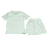 AC Milan 26/27 White/Red Collar Away Kids Jersey Set