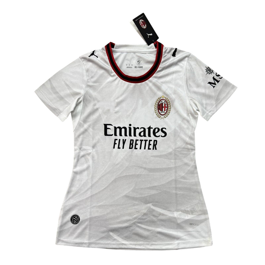 AC Milan 26/27 White/Victory Gold Away Woman Jersey
