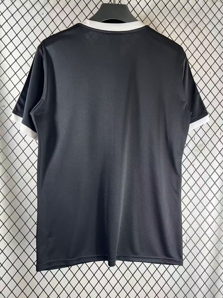 Adidas Originals 26/27 Black 3 White Stripes Retro Style Ringer Jersey