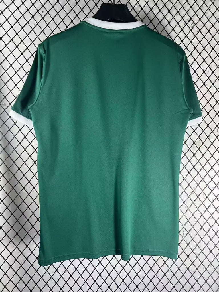 Adidas Originals 26/27 Green 3 White Stripes Retro Style Ringer Jersey
