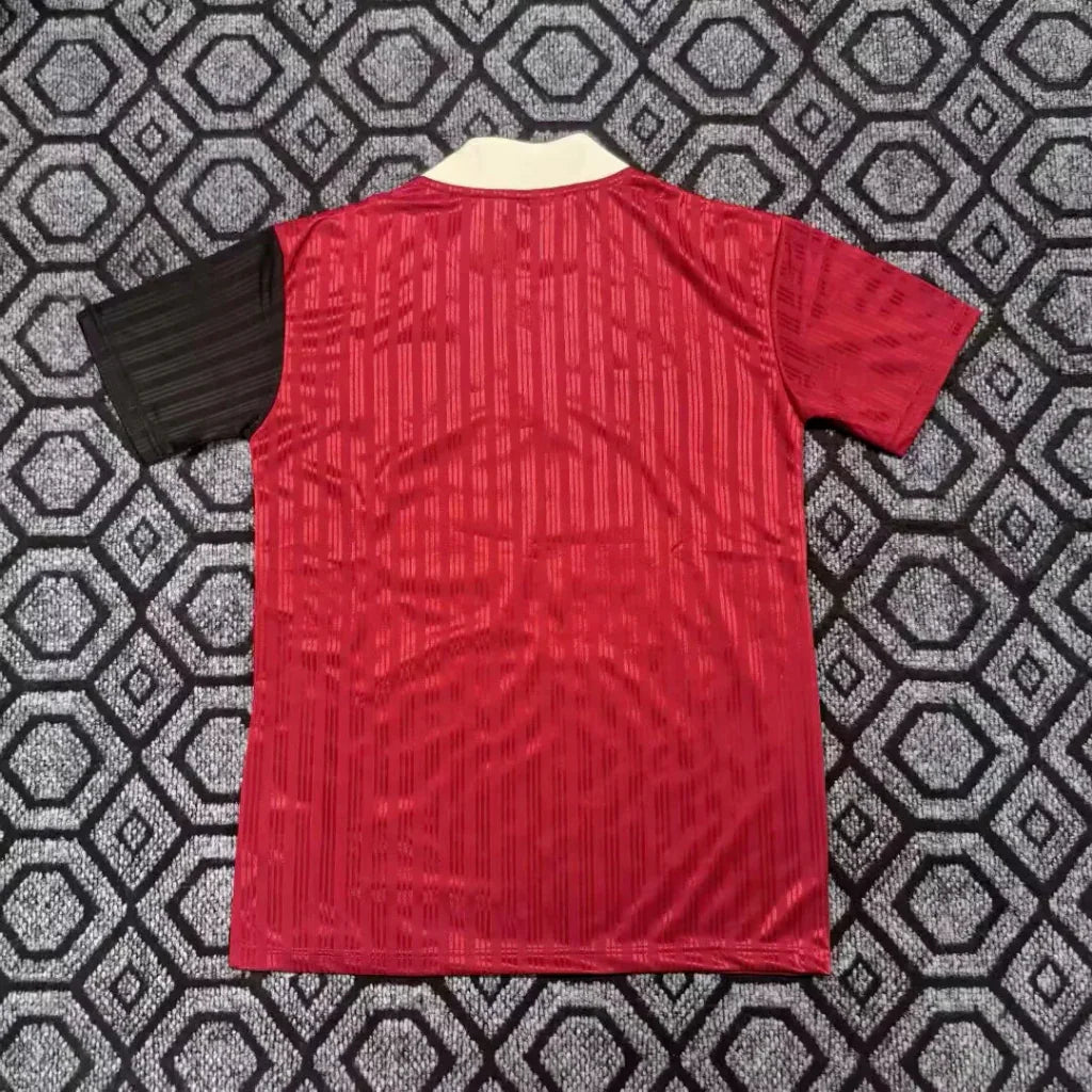 Adidas X Oasis 1996 Retro Tour Jacquard Red Jersey