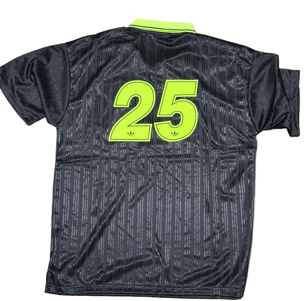 Adidas x Oasis 25/26 Black/Green 3 Stripes Jersey