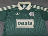 Adidas x Oasis 25/26 Tour Jacquard Green/White 3 Stripes Jersey