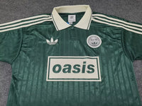 Adidas x Oasis 25/26 Tour Jacquard Green/White 3 Stripes Jersey