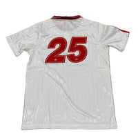 Adidas x Oasis 25/26 White/Red 3 Stripes Jersey