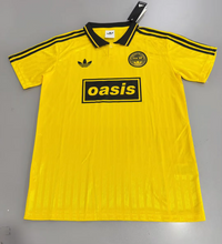 Adidas x Oasis 25/26 Yellow/Black 3 Stripes Jersey