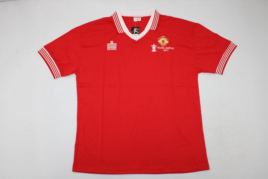 Manchester United 1997 Retro Vintage Home Jersey