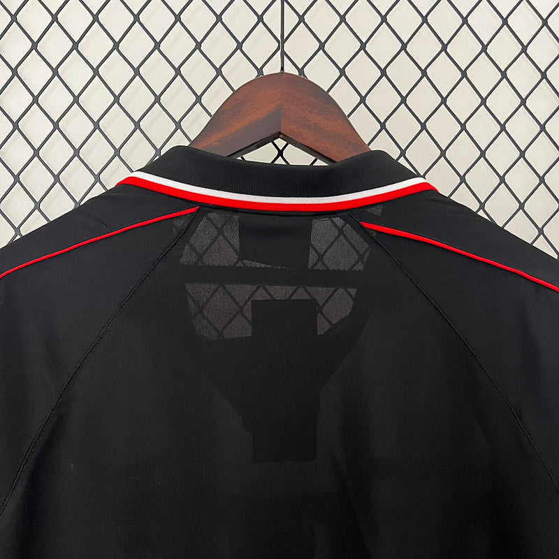 Ajax 1998/99 Vintage Retro White/Black Jersey