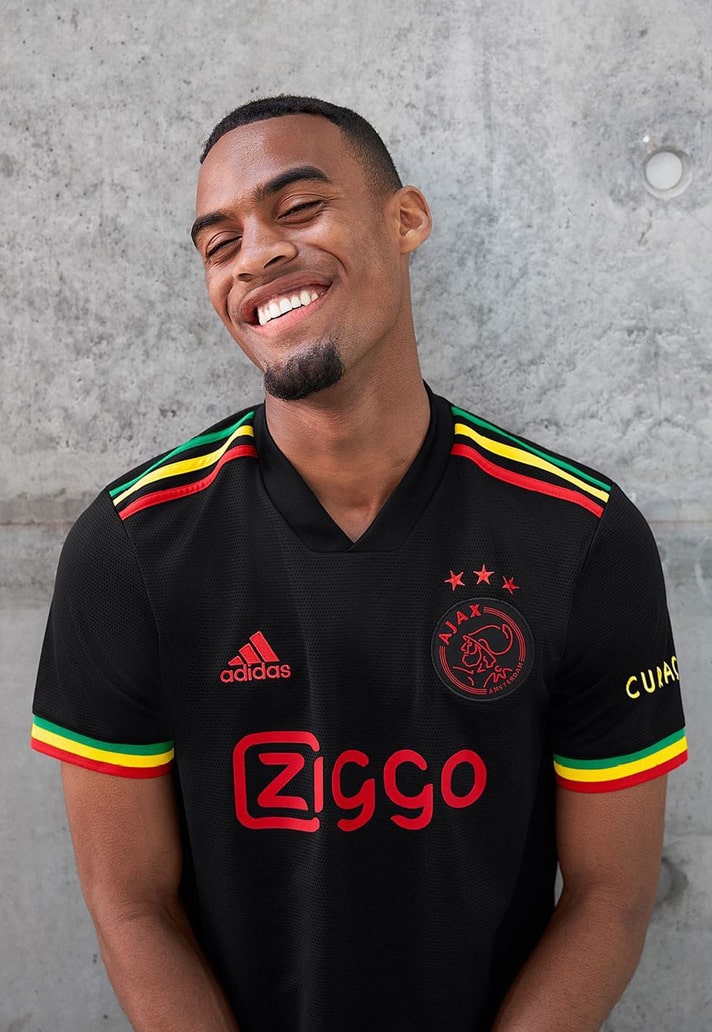 Ajax x Bob Marley Inspired 21/22 Vintage Jersey - Concept Kits